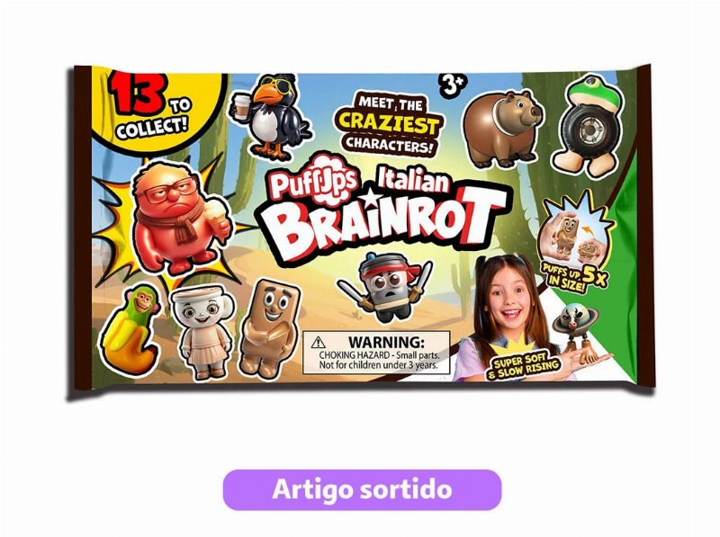 Magic Squeeze Brainrot Modelos Sortidos