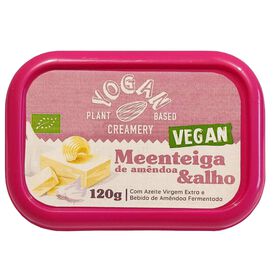 Meenteiga Vegetal Amêndoa E Alho Vegan Yogan 120 gr