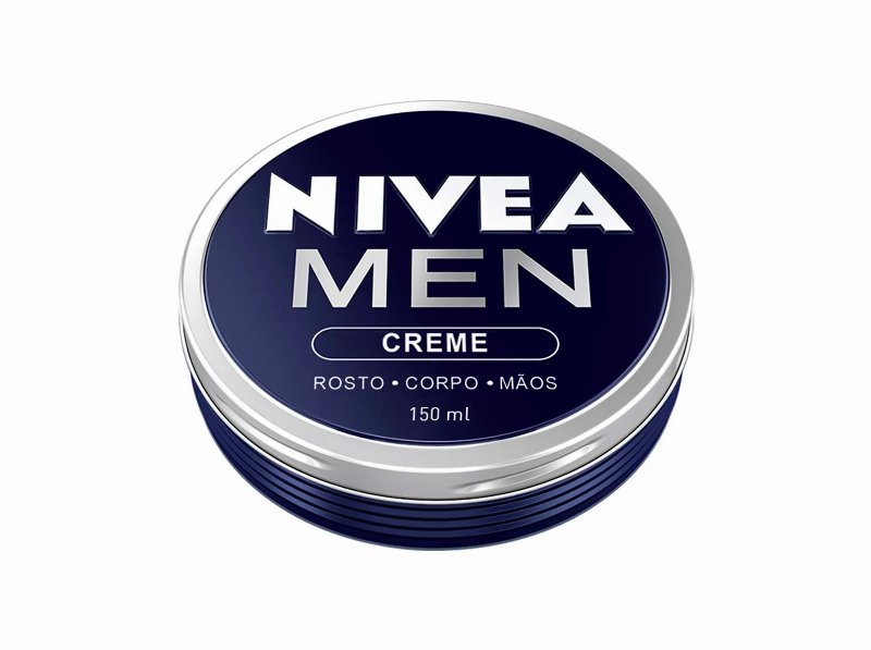 Creme Lata De Rosto Corpo E Mãos Nivea Men 150 ml