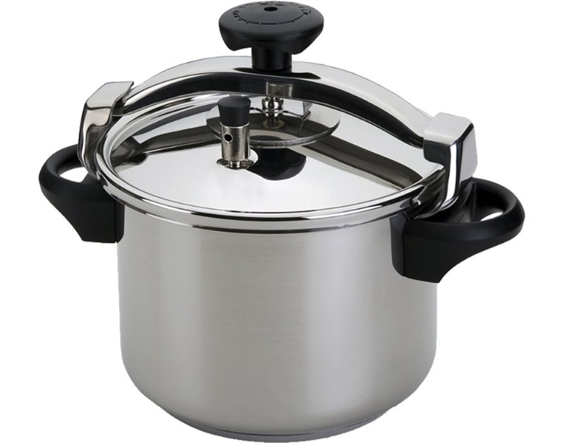 Panela De Pressão Sem Cesto De Indução Silampos Em Inox 6 l