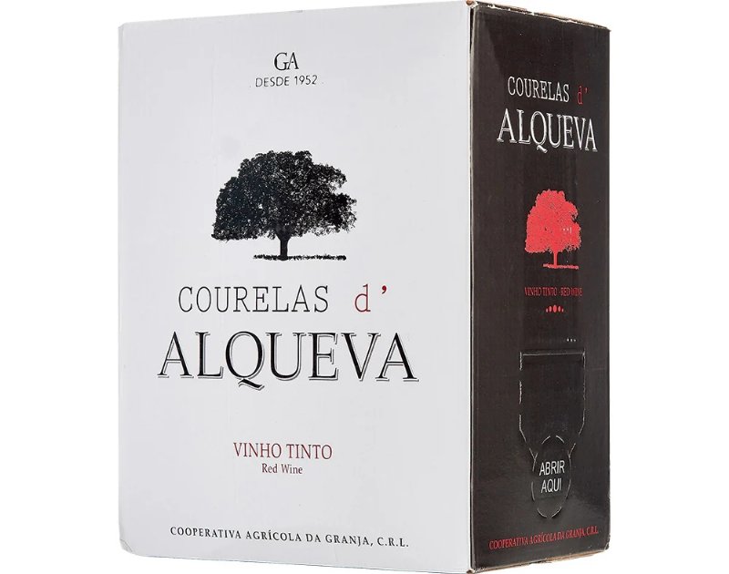 Vinho Tinto Courelas D Alqueva Bag In Box 5 l