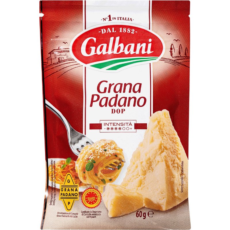 Queijo Ralado Grana Padano 60 g