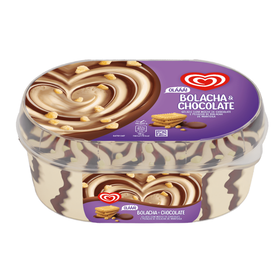 Gelado Bolacha E Chocolate Olá 900 ml