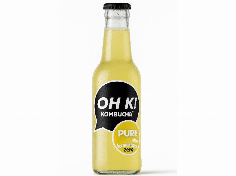Kombucha Bio Oh K! Pure (Chá Verde E Jasmim) 330 ml