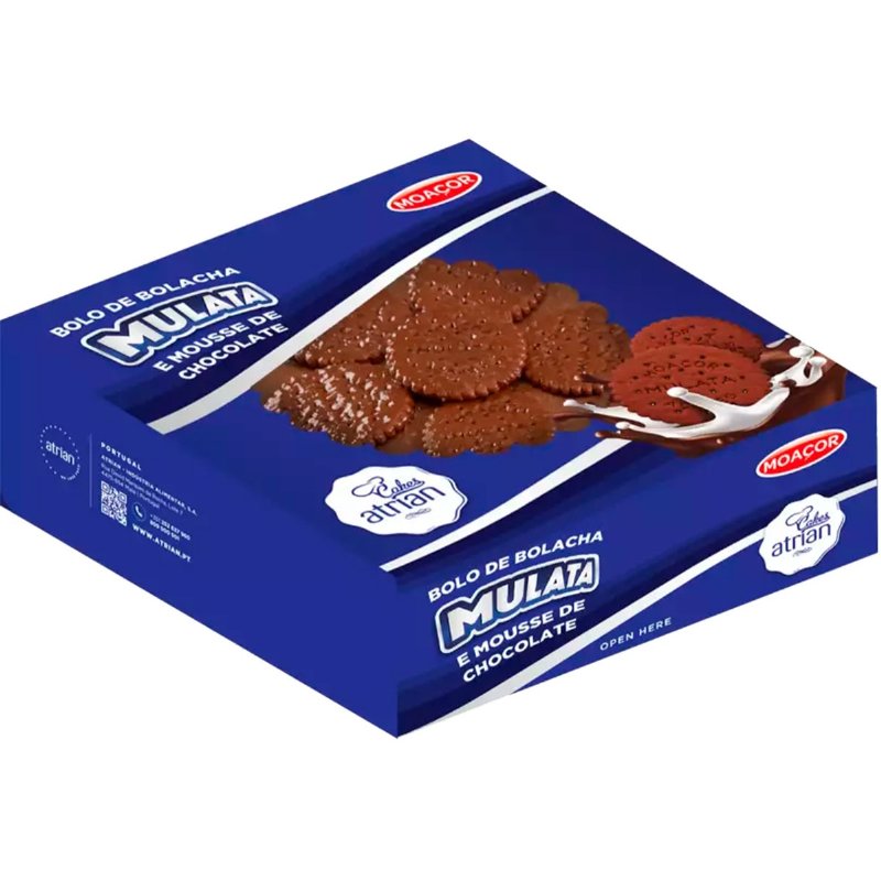 Bolo De Bolacha Mulata E Mousse De Chocolate 700 g
