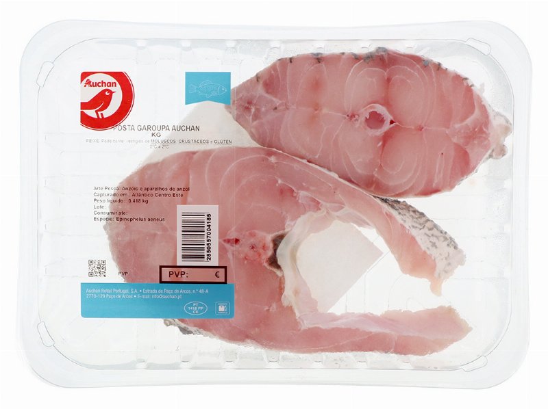Posta Garoupa Auchan Kg