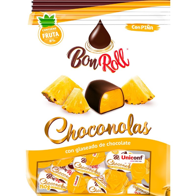 Guloseimas De Chocolate Preto E Ananás 150 g
