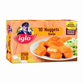 Nuggets De Frango E Queijo Capitão Iglo 208 gr (10 Un)