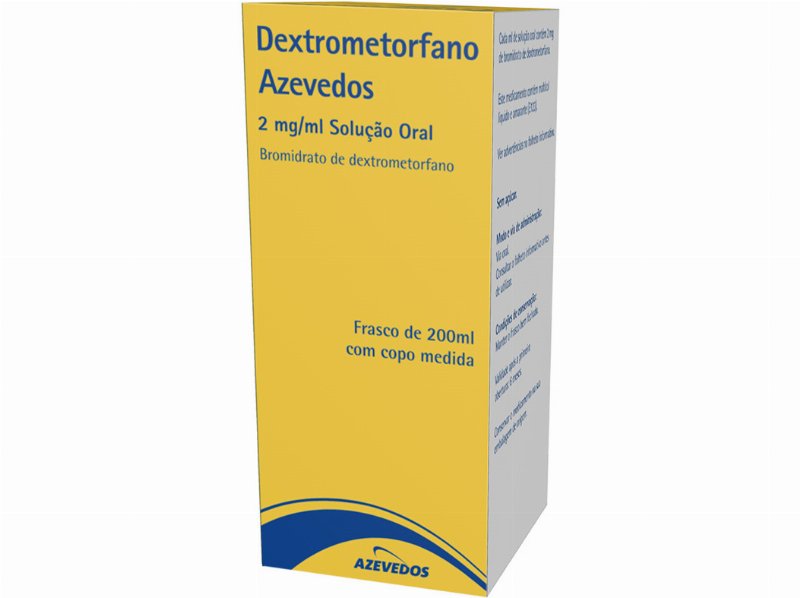 Solução Azevedos Oral Dextrometrofano 2Mg/Ml 200 ml