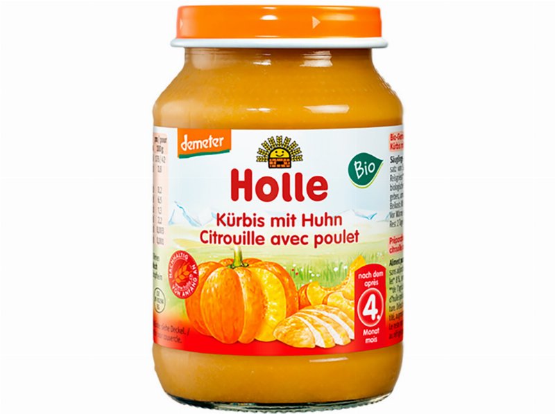 Pure Bio Holle Abobora Frango 4M 190 g