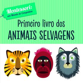 Primeiro Livro Dos Animais Selvagens De Chiara Piroddi