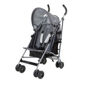 Carrinho De Passeio Com Capota Reclinável Cinza Happy Bear