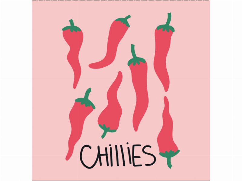 Guardanapos 3 Folhas Actuel Chili 33X33Cm 20 Unidades