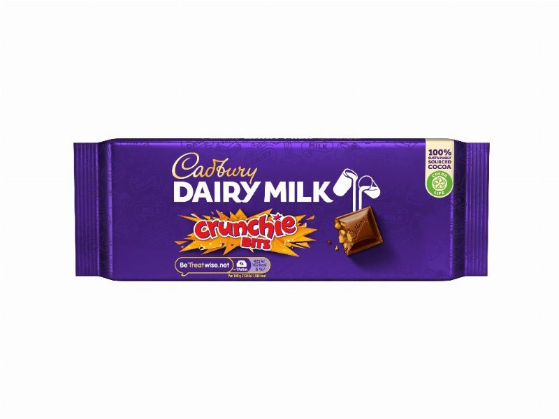 Tablete De Chocolate Cadbury Dairy Milk Crunchie 180 g