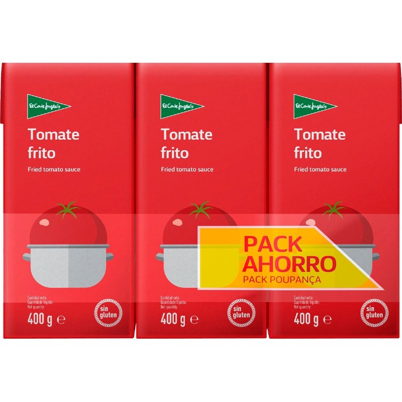 Tomate Frito Pack 3 400 g