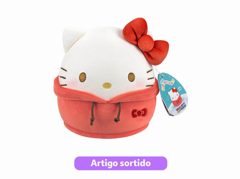 Peluche Squishmallows Hello Kitty Modelos Sortidos