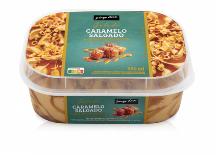 Gelado Caramelo Salgado Pingo Doce 0.95L