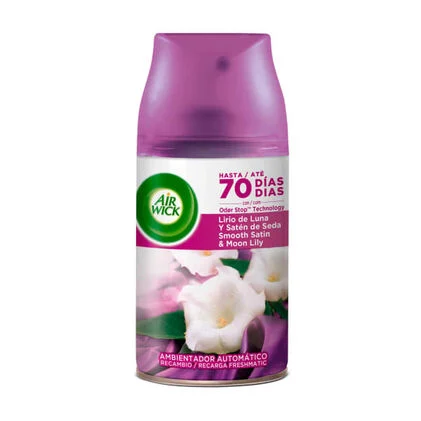 Recarga Ambientador Automático Freshmatic Satin & Moon Air Wick 1Un
