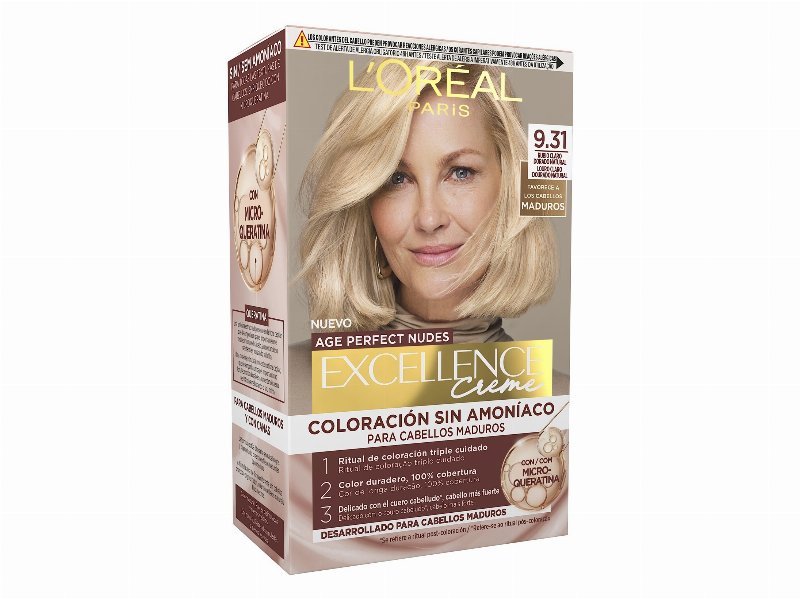 Coloração Excellence Nudes 9.31 Gold Blonde