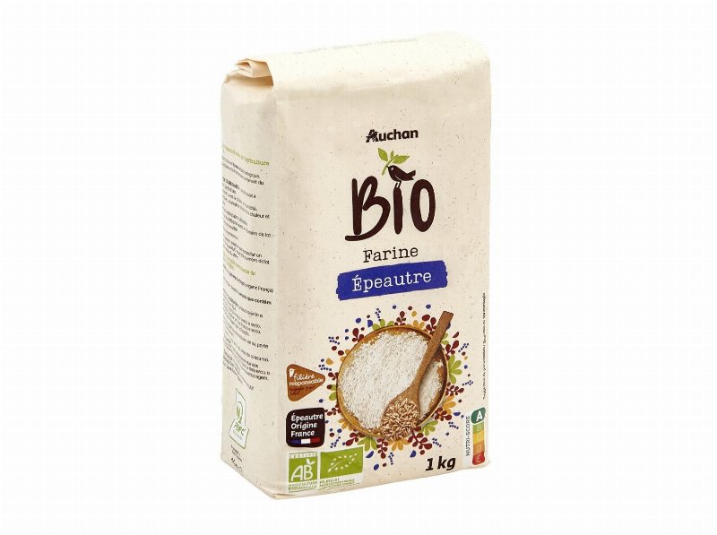 Farinha De Espelta Auchan Bio Cultivamos O Bom 1 kg