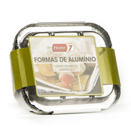 Formas De Alumínio Retangulares Home 7 1Un