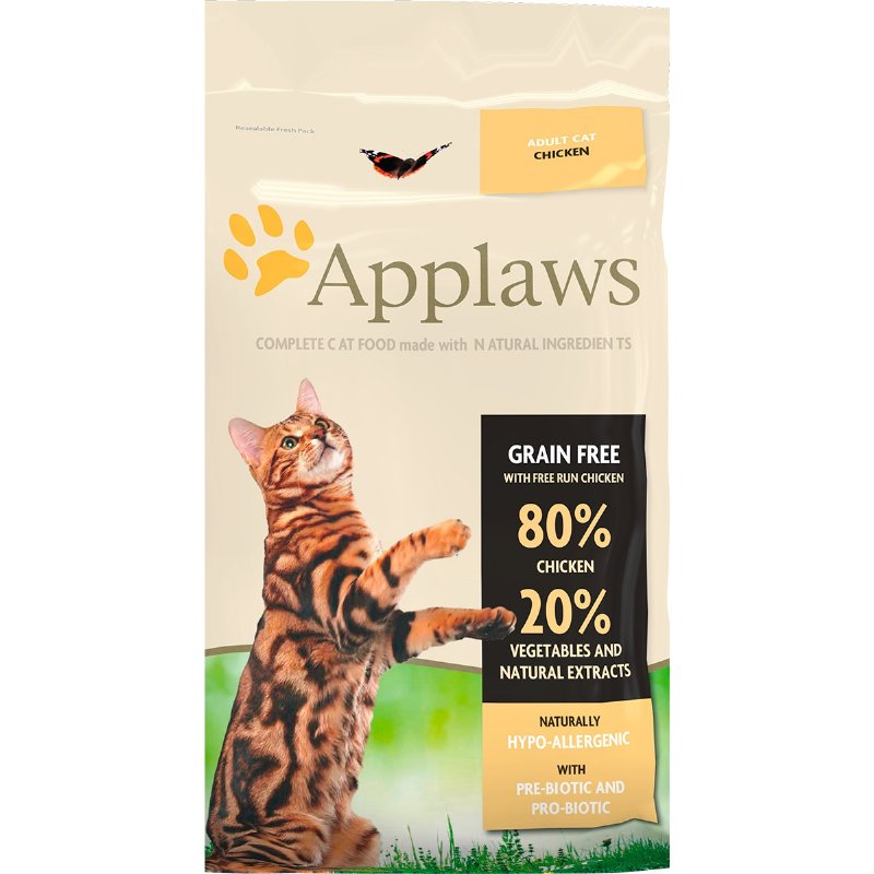 Alimento Seco Para Gato Sabor Galinha 2 kg