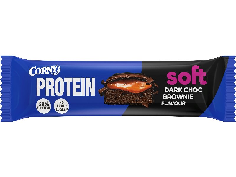 Barra Corny Proteína Brownie Dark Choco 45 g