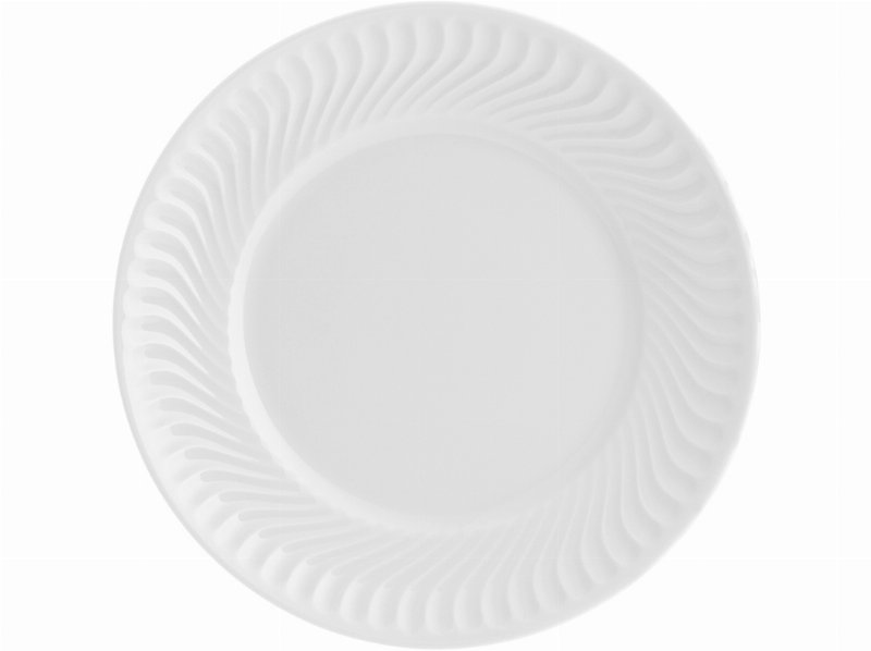 Prato Raso Sagres Vista Alegre Branco Porcelana Ø25.4Cm