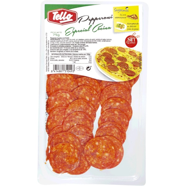 Pepperoni Em Fatias 75 g