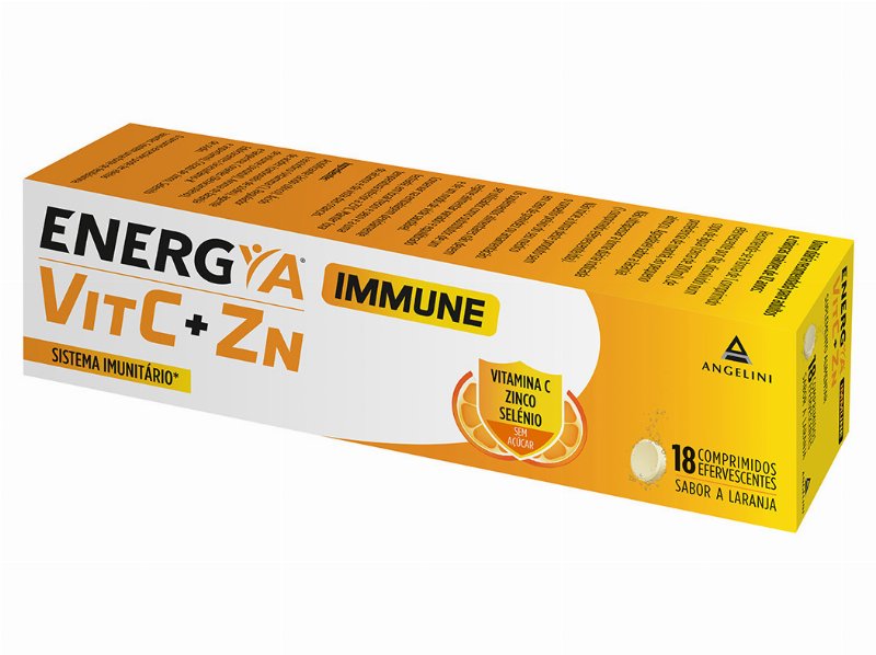 Suplemento Energya Vitamina C + Zinco 18 Comprimidos