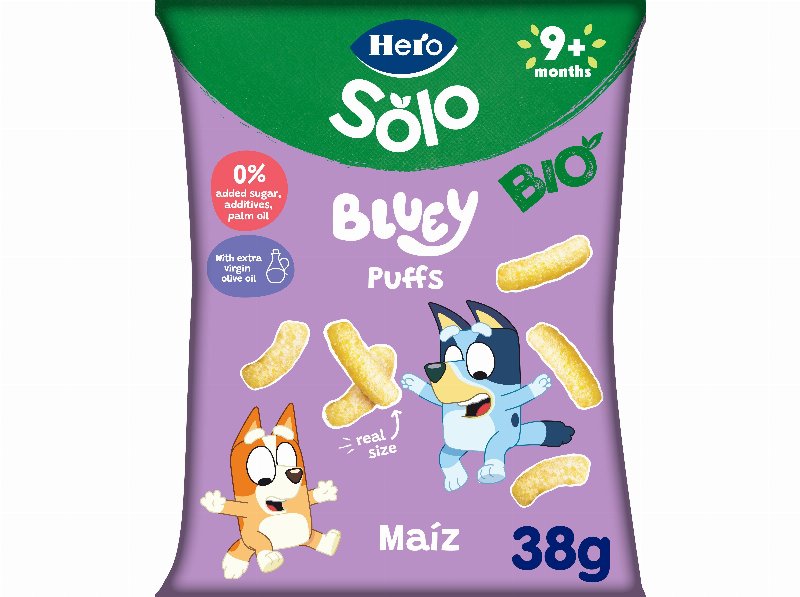 Snack Bio Hero Solo Bluey Milho E Azeite 38 g