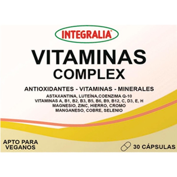 Vitaminas Complex 30 comprimidos