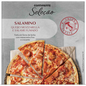 Pizza Salamino Continente Seleção 375 gr