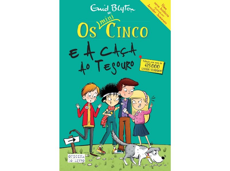 Livro Os Mini-Cinco 19 - Os Cinco E A Caça Ao Tesouro