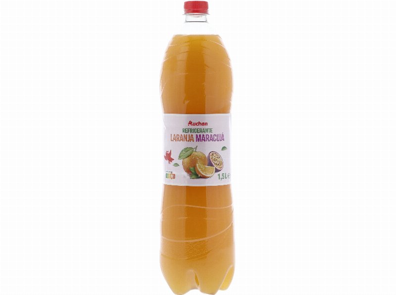 Refrigerante Auchan Sem Gás Laranja E Maracujá 1.5 l