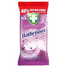 Toalhitas De Limpeza Wc Green Shield 70 Un