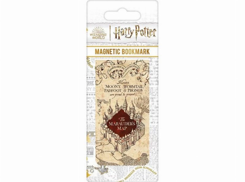 Marcador De Páginas Hp Marauders Map