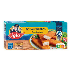 Douradinhos De Peixe Forníssimo Capitão Iglo 300 gr (12 Un)