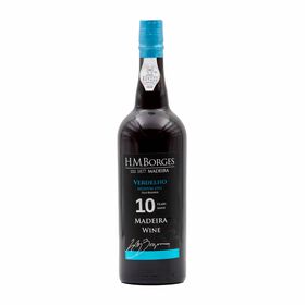 H. M. Borges Verdelho 10 Anos Vinho Da Madeira Meio Seco