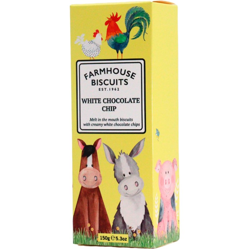 Bolachas De Chocolate Branco Animais Da Quinta 150 g