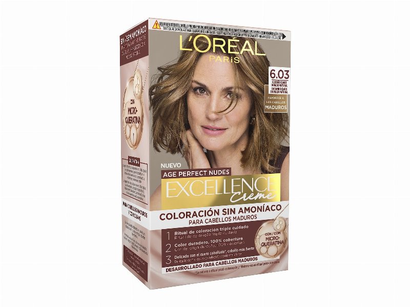 Coloração Excellence Nudes 6.03 Ash Brown