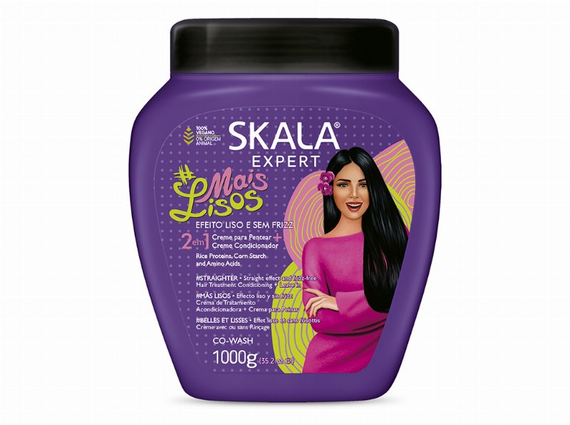 Máscara Cabelo Skala Mais Lisos 1000 g