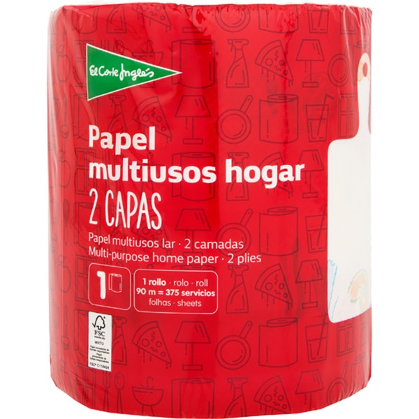Rolo De Cozinha Decorado 2 Camadas 1 unidade