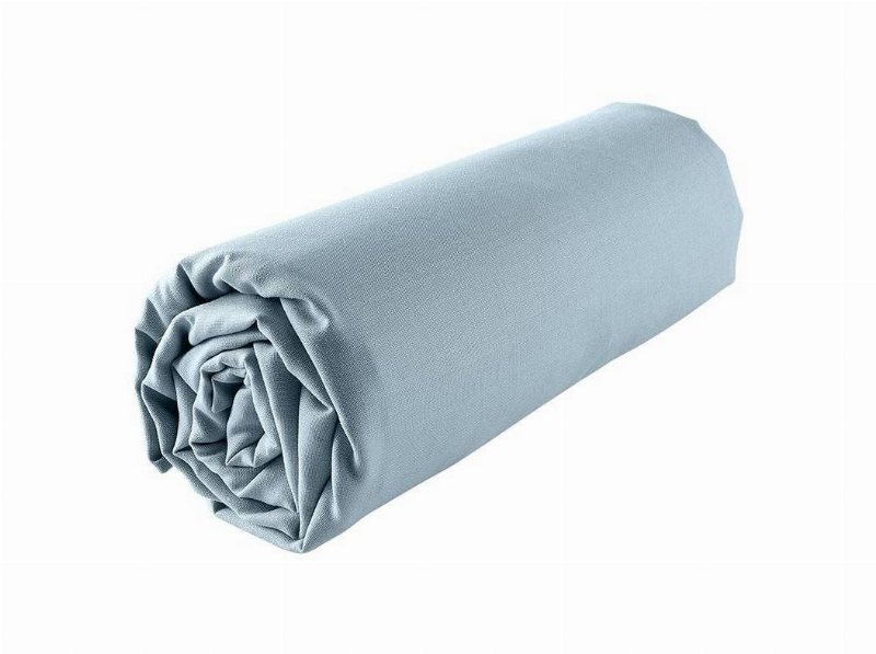 Lençol De Cima Actuel Azul 52% Poliester / 48% Algodão 160X280Cm