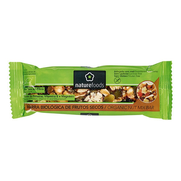 Barra De Frutos Secos Biológica 40 g