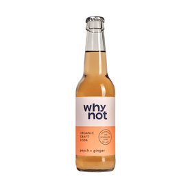 Soda Artesanal Pêssego E Gengibre Why Not