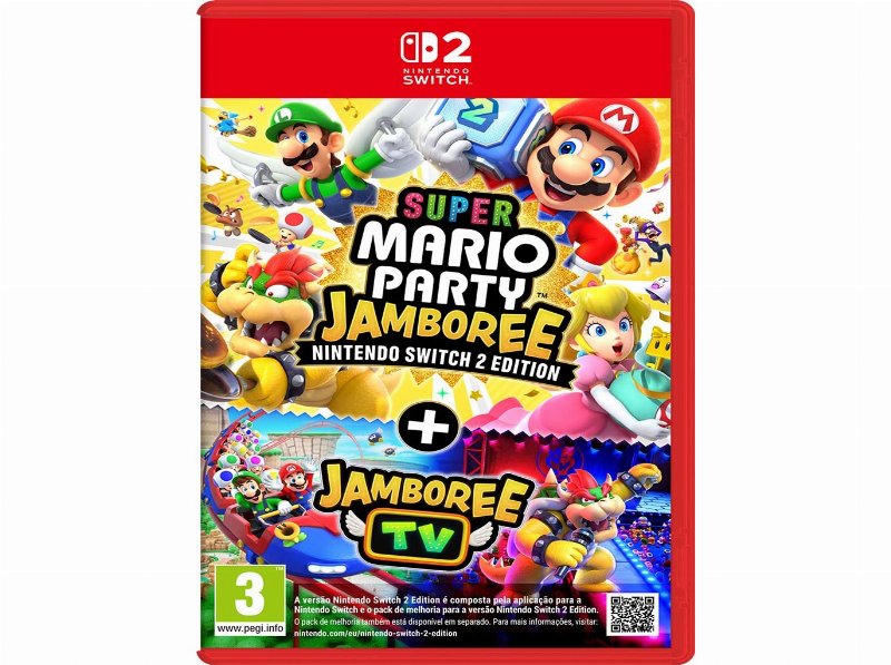 Jogo Switch 2 Super Mario Party Jamboree 2 Edition