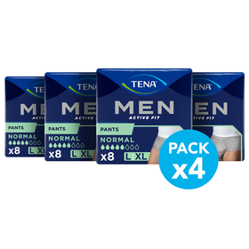 Cuecas Incontinência Normal Pants L/Xl Tena 4 X 8 Un