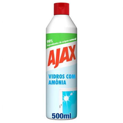 Limpa Vidros Tradicional Ajax 0.5L
