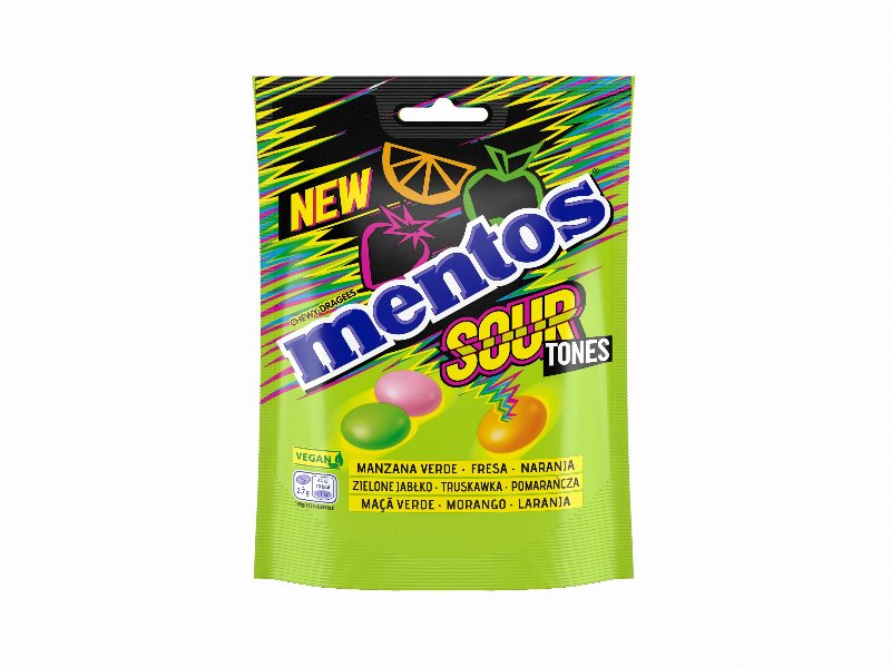 Drops De Fruta Mentos Sour 140 g